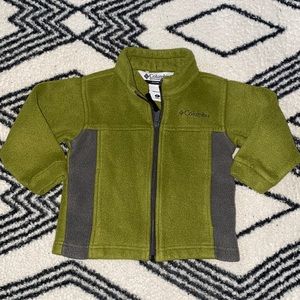 Columbia Olive Green Classic Fleece Jacket | Boys | Size: 3T